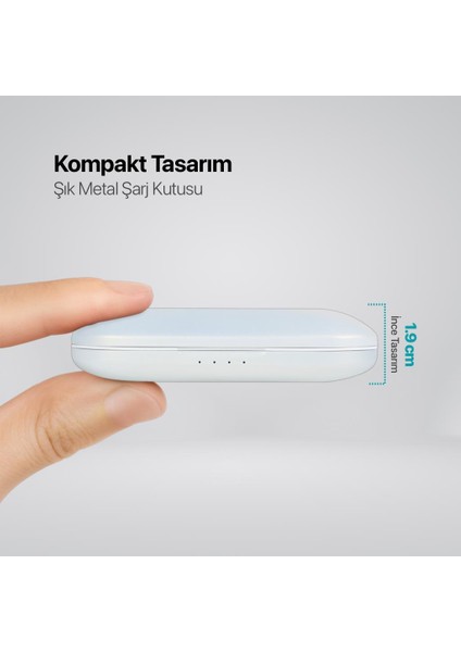 Ttec Airbeat Icon Gerçek Kablosuz Tws Bluetooth Kulaklık