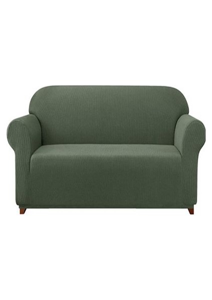 Likrali Koltuk, Kanepe, Çekyat Örtüsü 2 Kişilik Koltuk Örtüsü Lastikli, Pitikare Desen