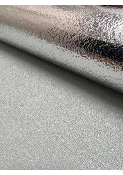 Kendinden Yapışkanlı Alüminyum Folyolu Isı Ses Yalıtımlı Duvar Kağıdı Paneli 50X280 cm Su Yeşili