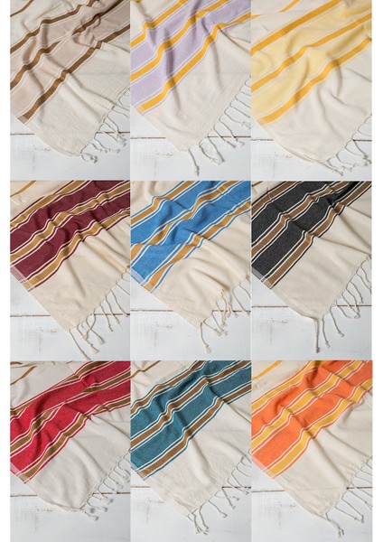 Veronika Desenli %100 Pamuk Plaj, Hamam Peştemal, Banyo, Misafir, Havuz, Spa Havlusu 90 x 190 Cm indirimleri