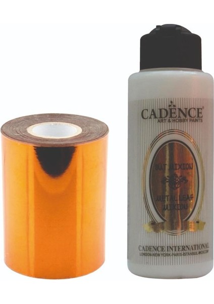 Cadence Bakır Rulo Varak 20 M +120 ml Süt Mixion