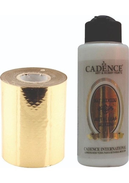 Cadence Altın Rulo Varak 20 M +120 ml Süt Mixion