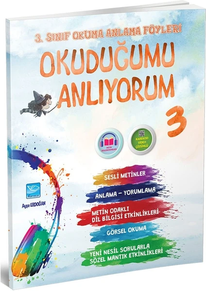 Karaca Eğitim Yayınları 3. Sınıf Okuduğumu Anlıyorum (Okuma Anlama Föyleri)