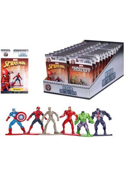 Avengers Nano Metal Figür Küçük Groot modelleri