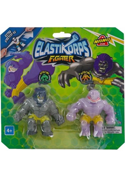 Elasticorps Mini Ikili Sharky ve Garglion
