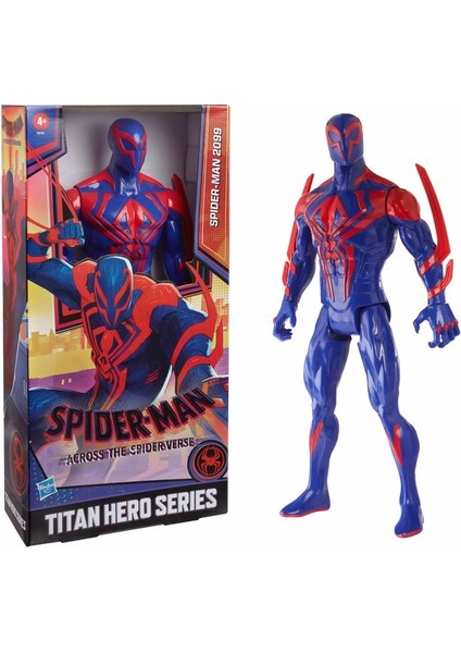 Marvel Spider-Man Titan Hero Serisi Özel Figür Spider Verse F6104