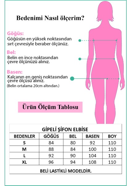 Kadıın Yeni Sezon Midi Boy Desenli Şifon Elbise APCX06