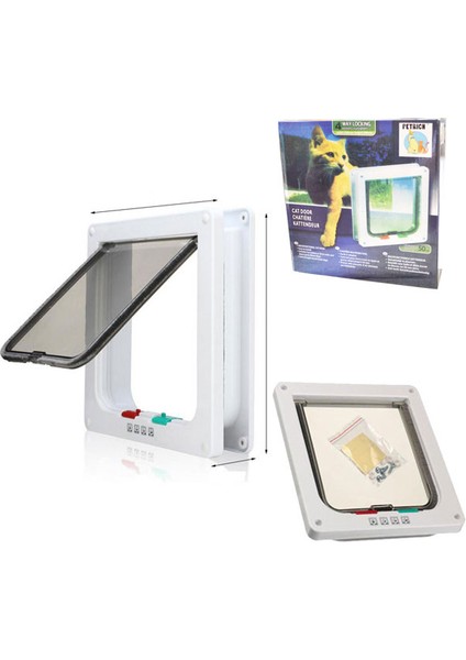 Kedi Kapısı 4 Yollu (19X20X5,5) modelleri