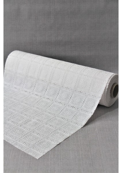 Pvc Dantel Kaymaz Raf Dolap ve Çekmece Örtüsü 50-23-Minikare