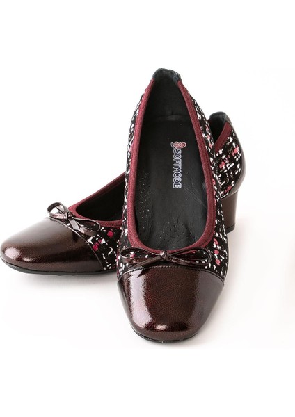 Hakiki - Deri - Anatomik - Ayakkabı - Bordo - SFT5602