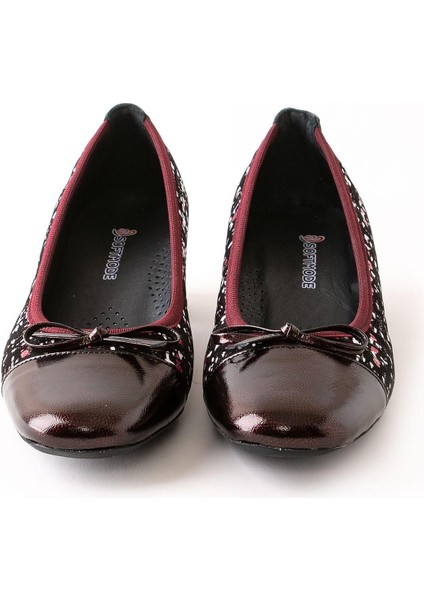 Hakiki - Deri - Anatomik - Ayakkabı - Bordo - SFT5602