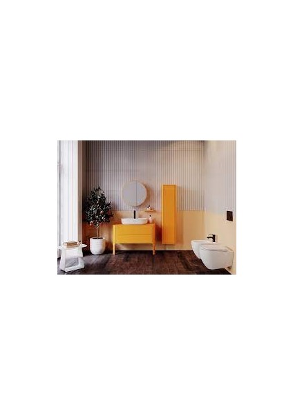 Italyan Sogno 100 cm Banyo Dolabı Set modelleri