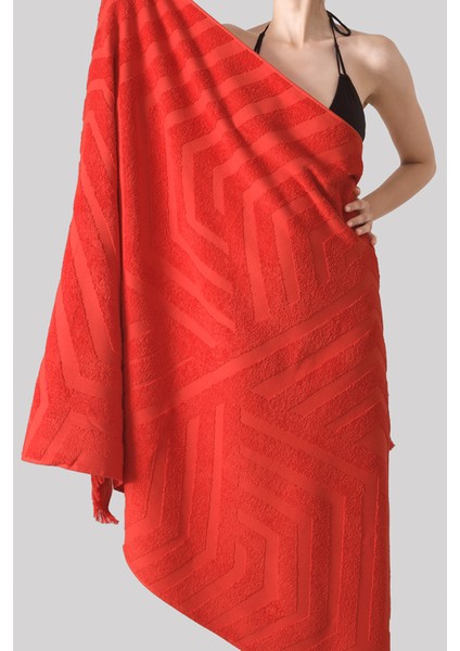 Ceu Coral - Yeni Yaz Trendi 100 x 180 Cm Premium Pla