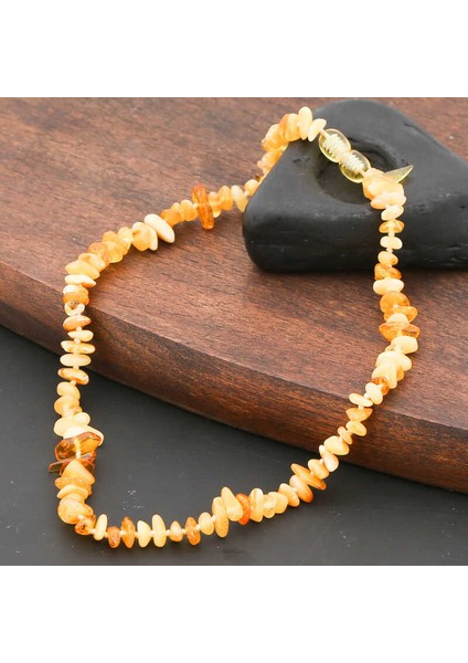 Bebek Damla Kehribar Diş Kolye fırsatları