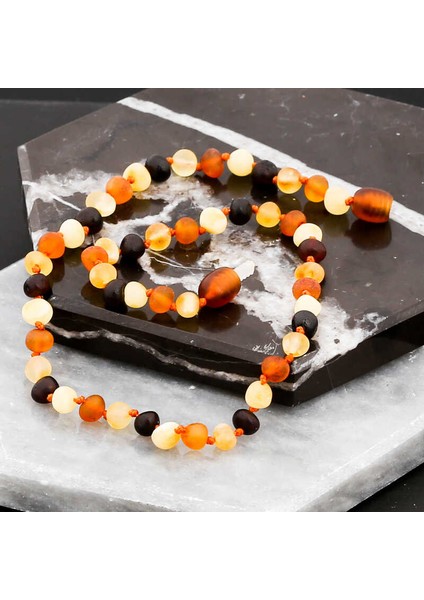 Bebek Damla Kehribar Diş Kolye fırsatları