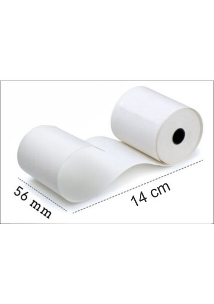 Termal Yazar Kasa Pos Rulosu Kağıdı 56 mm x 14 Metre fırsatları