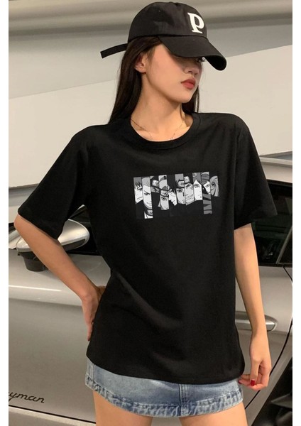 Unisex Naruto Baskılı T-Shirt