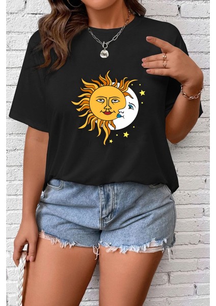 Unisex Larks' Tongues In Aspic Baskılı T-Shirt