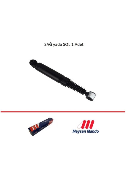 Arka Amortisör Peugeot 206 206+ Plus 98-12 7312112 5206.Q5