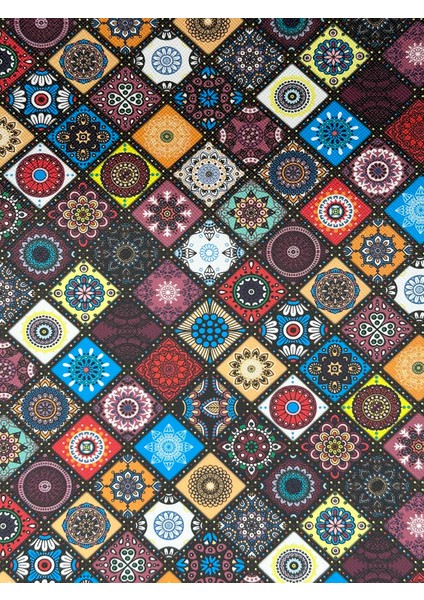 Mp-Kumaş 004 Baskılı Suni Deri