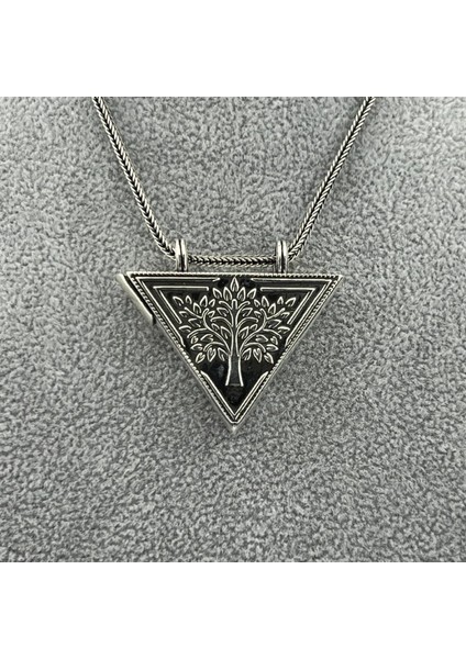 925 Ayar Gümüş 4 cm Muska Kabı Kolye fırsatları