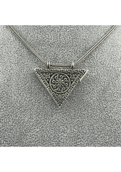 925 Ayar Gümüş 4 cm Muska Kabı Kolye indirimleri