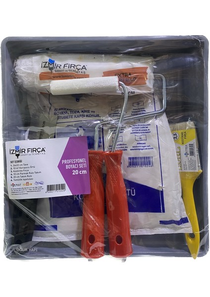 Fit Silikonlu İç Cephe Boyası 3.5 Kg ve Marshall Fit Extra Tavan Boyası 3.5 Kg ve İzmir Fırça Boyama Seti