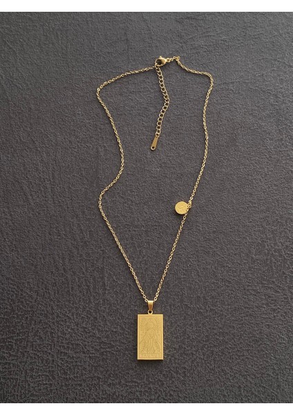 Boğa Burcu Çelik Kolye Gold fiyatları