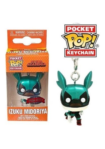 Pocket Pop My Hero Academia - Izuku Midoriya Metallic Special Edition Anahtarlık