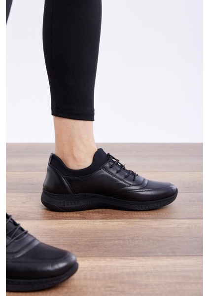 Hakiki Deri Günlük Kadın Spor Ayakkabı