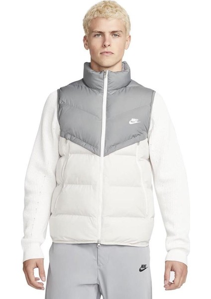 Storm-Fıt Windrunner DR9617-084 Gri/krem Erkek Yelek
