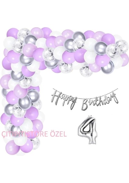 Lüks Doğum Günü Balon Seti