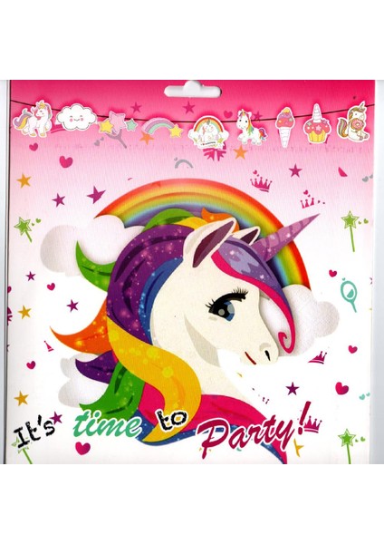Unicorn Dekoratif Banner