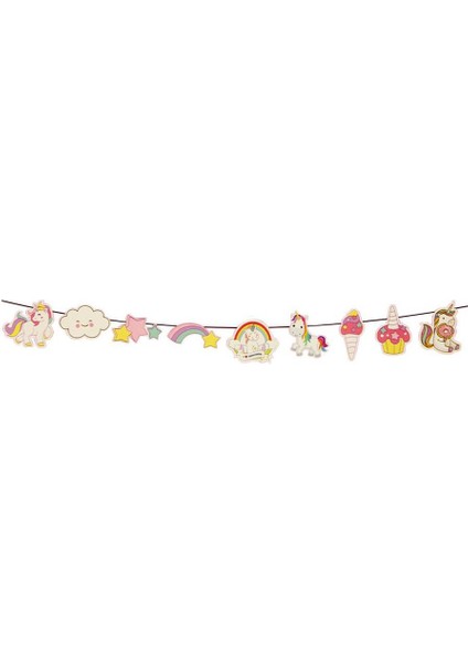 Unicorn Dekoratif Banner
