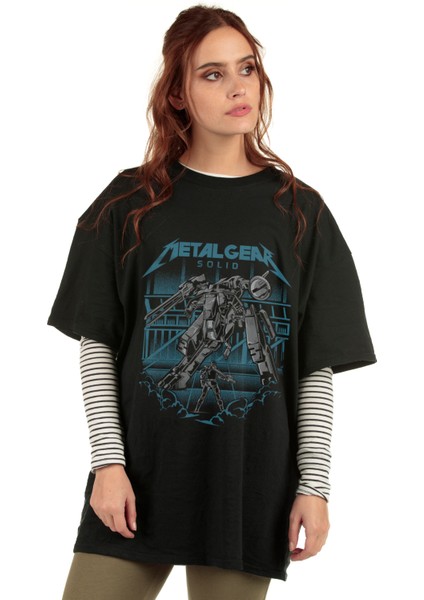 Metal Gear Solid Unisex Premium Oversize T-Shirt