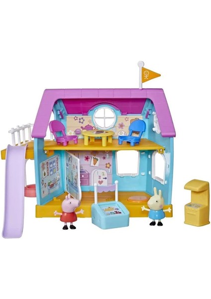 Peppa Pig Dev Kulüp Evi Oyun Seti F3556