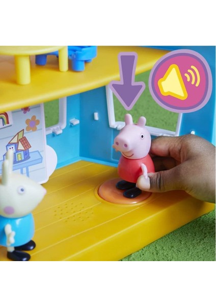 Peppa Pig Dev Kulüp Evi Oyun Seti F3556