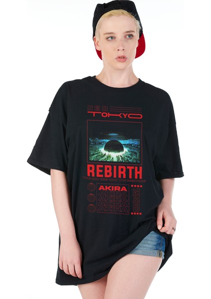 Akira Neo Tokyo Unisex Premium Oversize T-Shirt