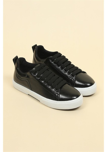 Bağcıklı Sneakers Siyah fırsatları
