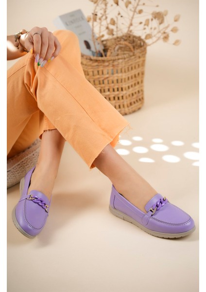 Dikişli Zincirli Babet LİLA fiyatları