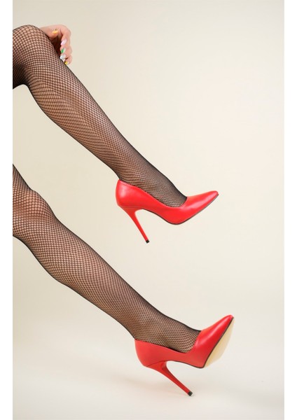Ince Topuk Stiletto Kırmızı fiyatları