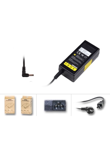 Monster Huma H5 V3.2.2, H5 V3.2.3 Adaptör, Şarj Aleti Cihazı 65W