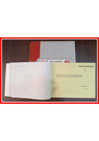 Para Makbuzu 14X20 cm Boyutunda 2/50 Otokopili 1 Asıl 1 Suret 2 Nüsha indirimleri