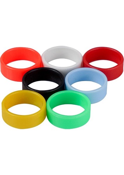 Tavuk Halkası-Künyesi 16 mm 30 Lu Pk.karışık Renk