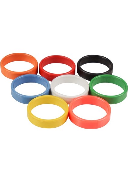 Tavuk Halkası-Künyesi 22 mm 30 Lu Pk.karışık Renk