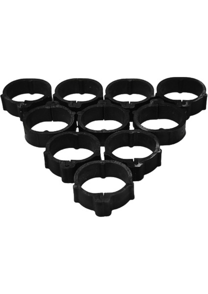Tavuk Bileziği 18 mm 50 Lik Pk. Siyah