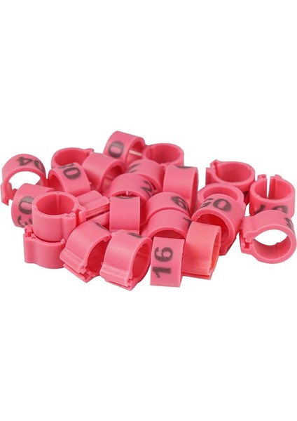 Güvercin Bileziği 25 Lik Pk. Numaralı Pembe