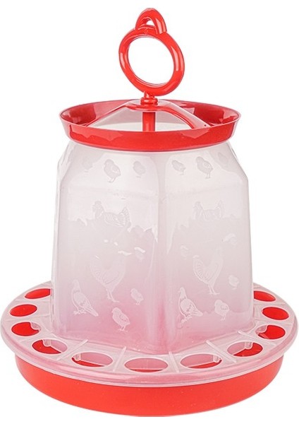 Plastik Köşeli Güvercin Yemliği 3,5 kg Üstten Dolum Askılı fiyatları