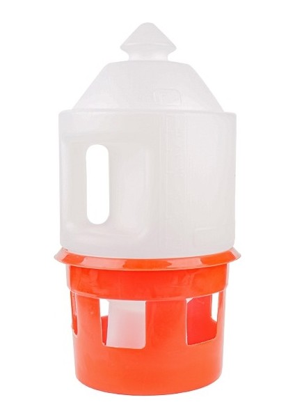 Güvercinlere Özel Plastik Yer Suluğu 5 Lt Kulplu
