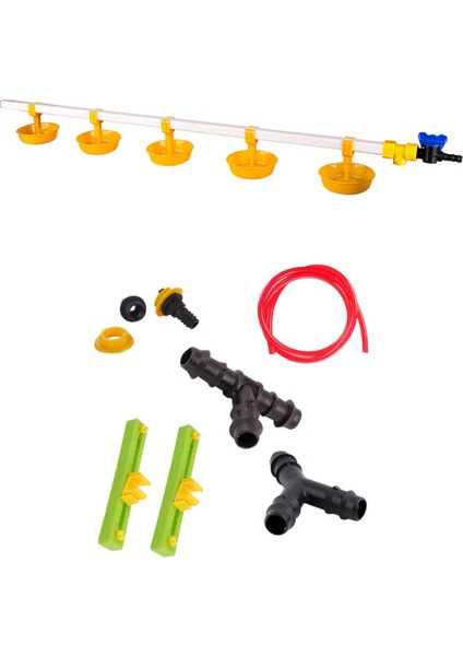 Nipel Suluk Sistemi Montaj Aparatlı Büyük Yaylı Çanaklı 100 cm